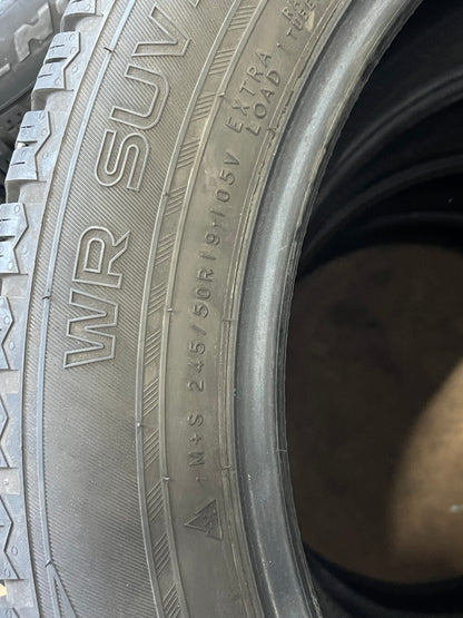 245/50/19 - Invernali - Nokian - DOT 2021 - Usato