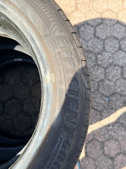 185/55/15 - Estive - Goodyear - DOT 2023 - Usato