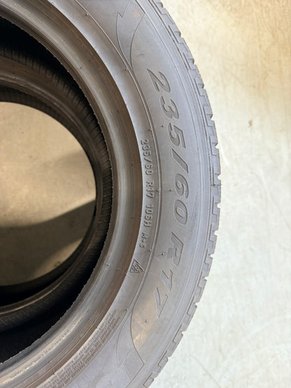 235/60/17 - Invernali - Pirelli - DOT 2022 - Usato