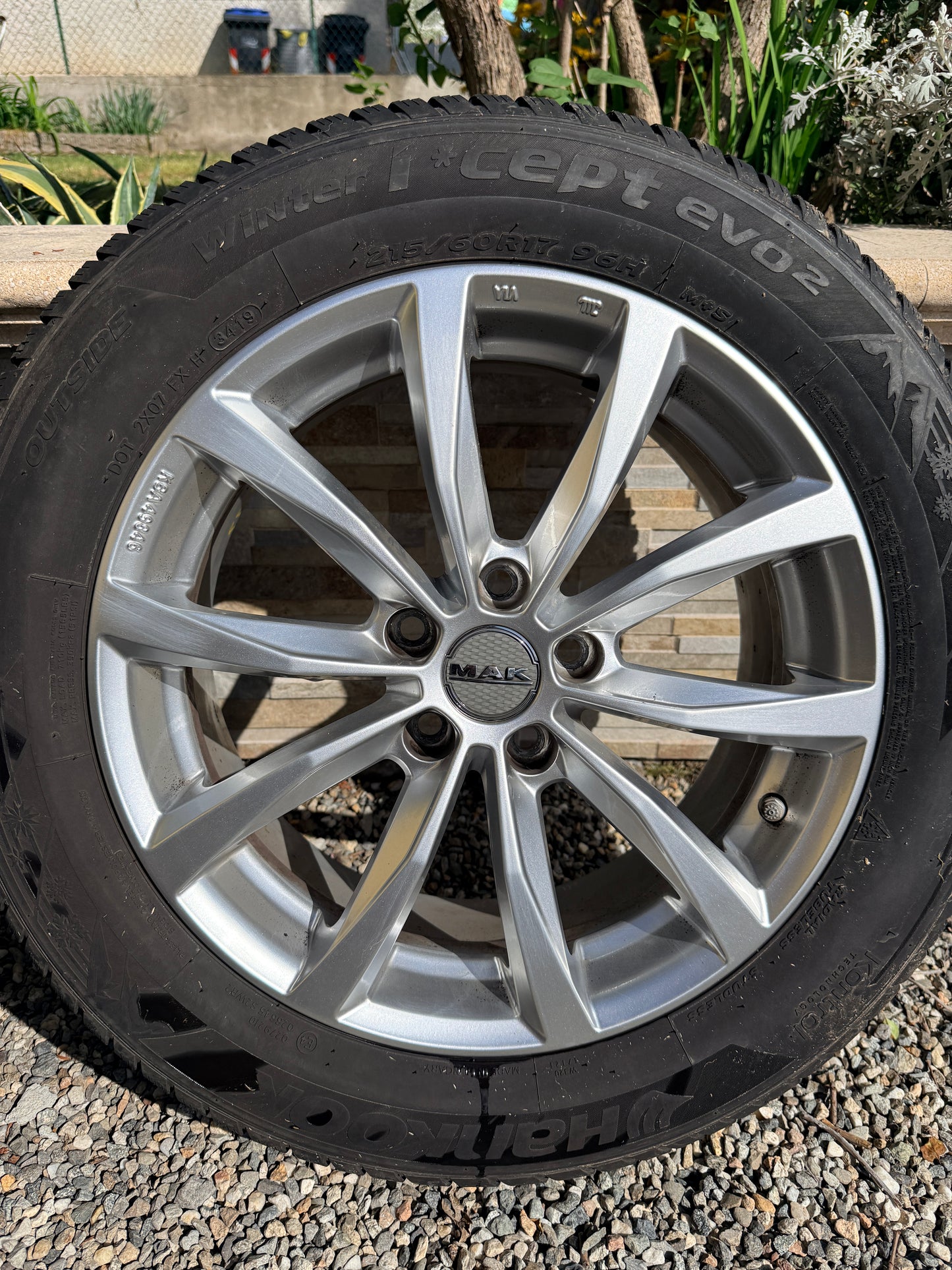 Cerchi MAK Wolf + gomme invernali Hankook 17” - Jeep Renegade - MAK - Usato