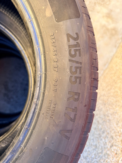 215/55/17 - Estive - Continental - DOT 2025 - Usato