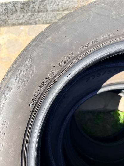 235/55/18 - Estive - Hankook/Bridgestone - DOT 2023/2024 - Usato