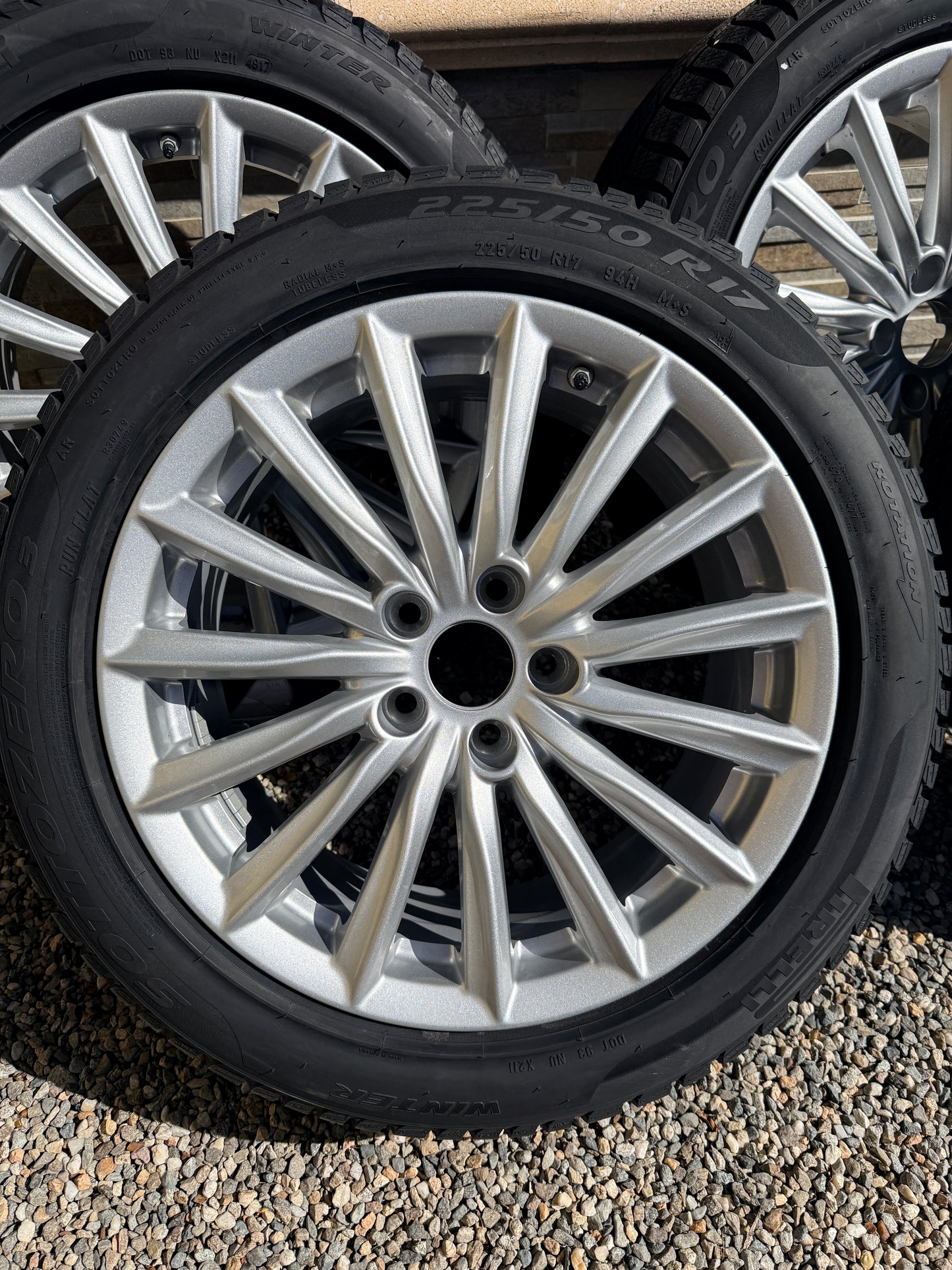 Cerchi + gomme invernali 17” - Alfa Romeo Giulia - Originali - Nuovo
