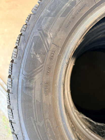 185/65/15 - Invernali - Goodyear - DOT 2023 - Usato