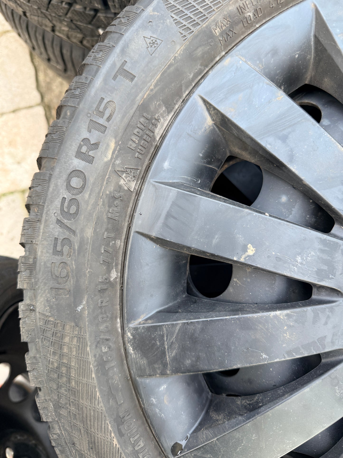 Cerchi + gomme 15” - Toyota Aygo - Originali - Usato