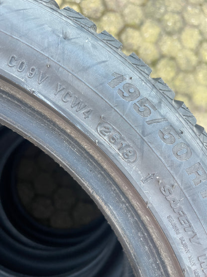 195/50/16 - Invernali - Kumho - DOT 2018 - Usato