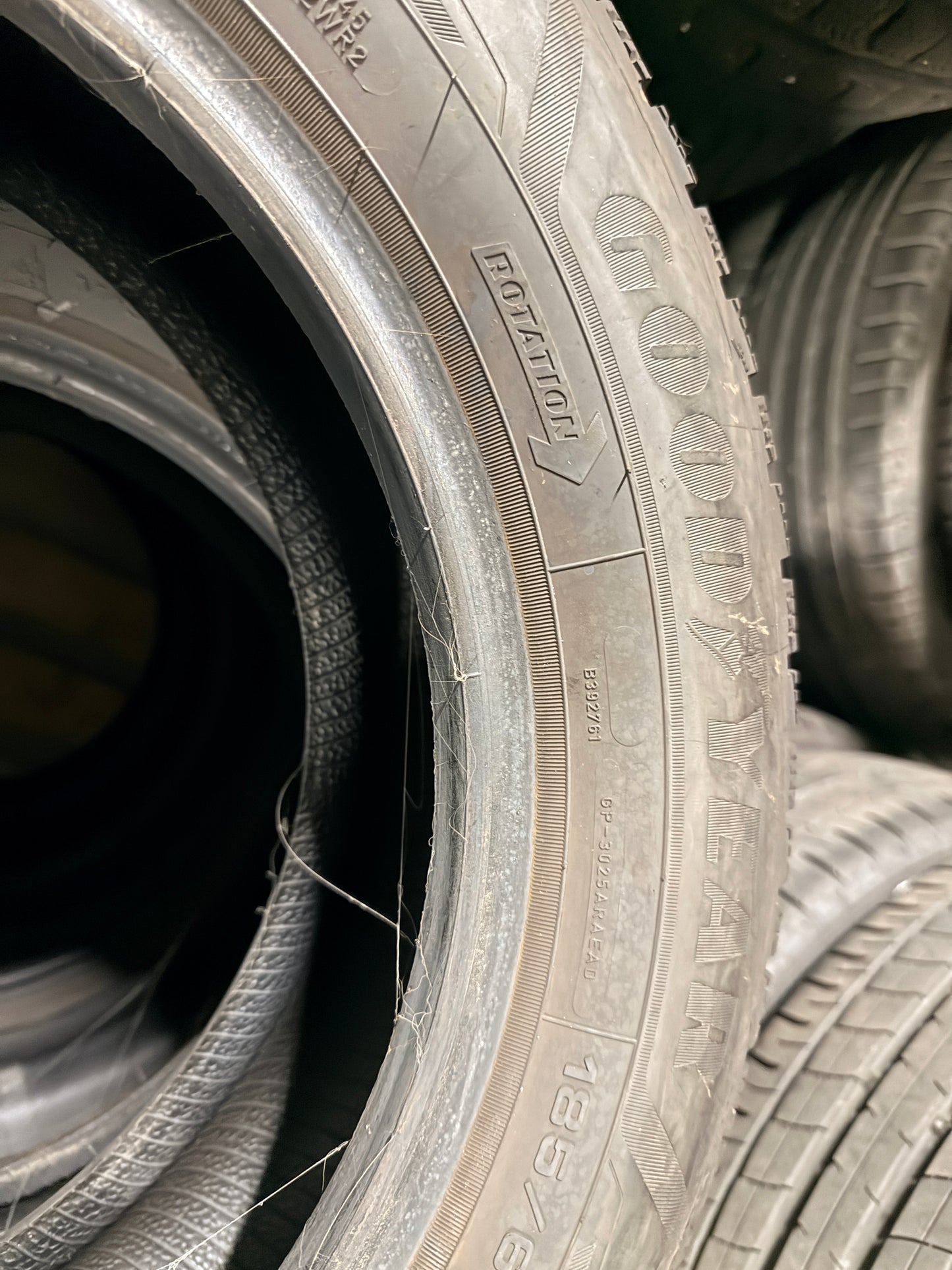 185/65/15 - Invernali - Goodyear - DOT 2023 - Usato