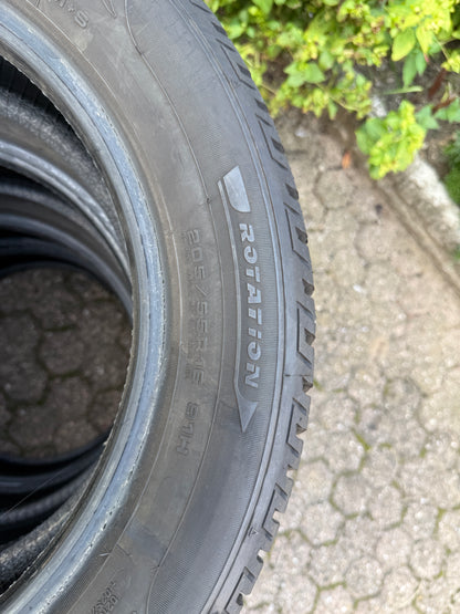205/55/16-Invernali-Fulda-DOT 2019-Usato