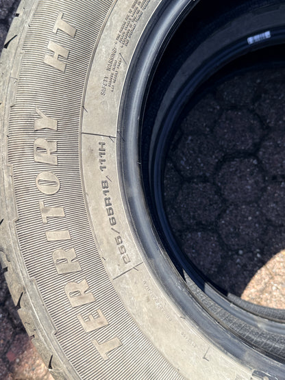 255/65/18 - Wrangler - Goodyear - DOT 2024 - Usato