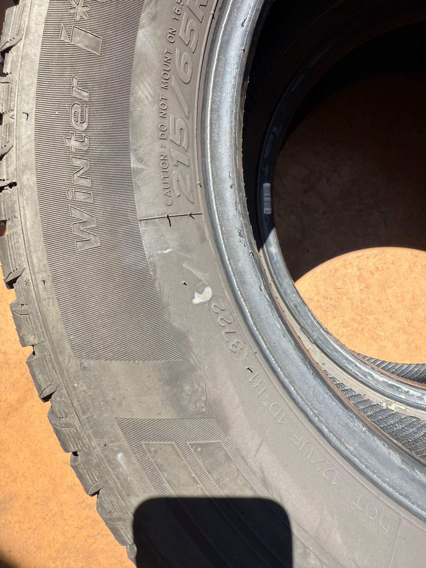 215/65/16C - Invernali - Hankook - DOT 2022 - Usato