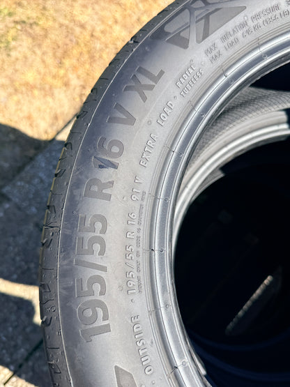 195/55/16 - Estive - Continental - DOT variabili - Usato