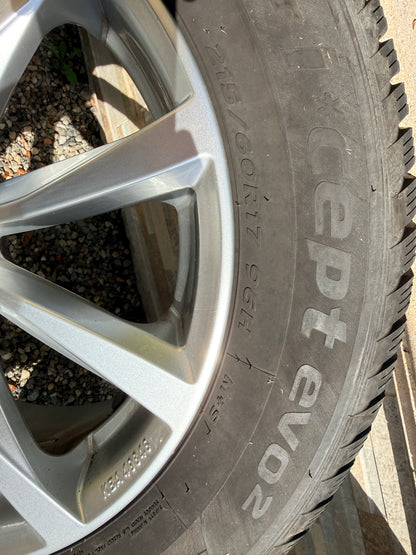 Cerchi MAK Wolf + gomme invernali Hankook 17” - Jeep Renegade - MAK - Usato