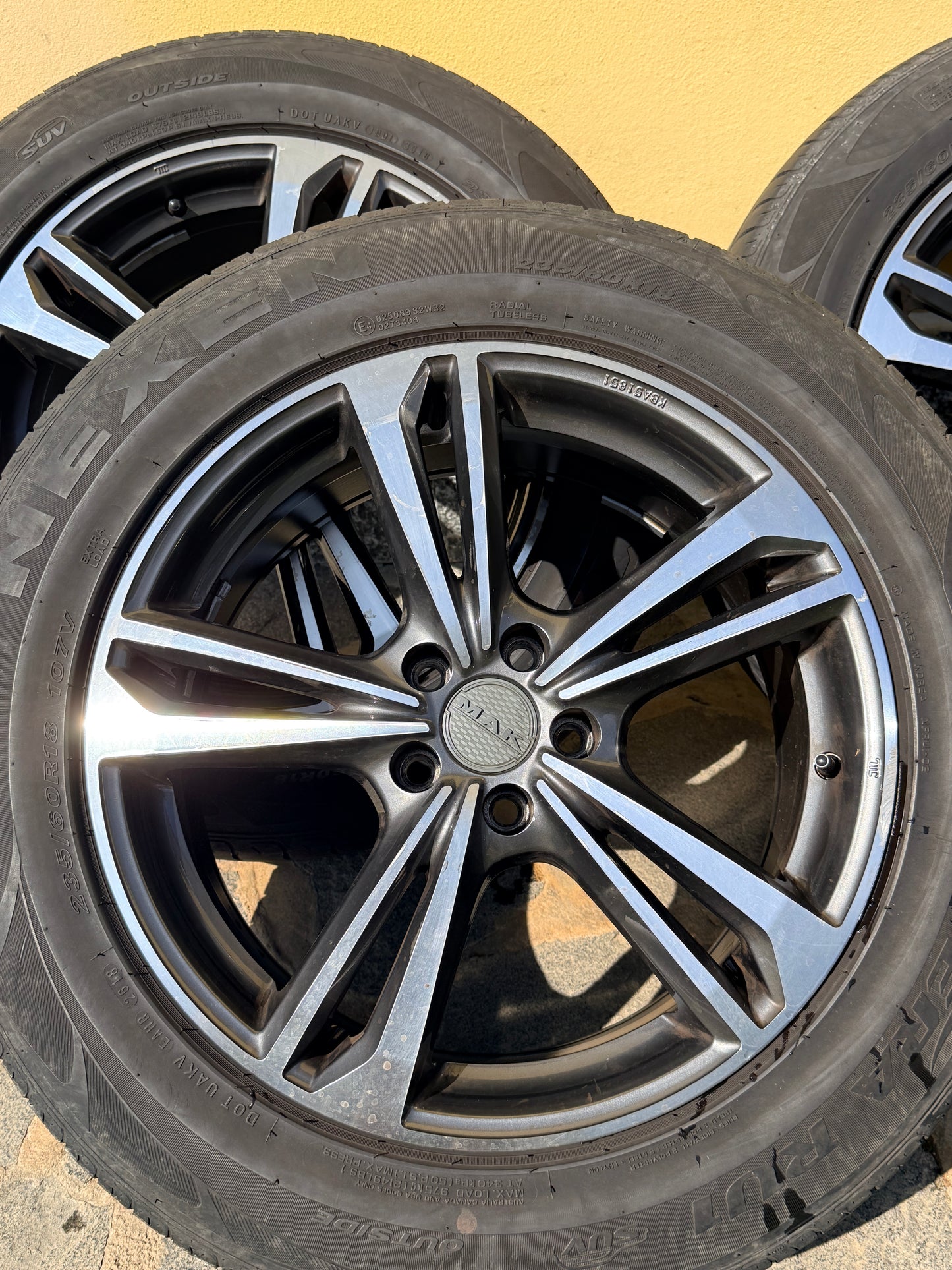 Cerchi + gomme 18” - Range Rover Evoque - MAK - Usato