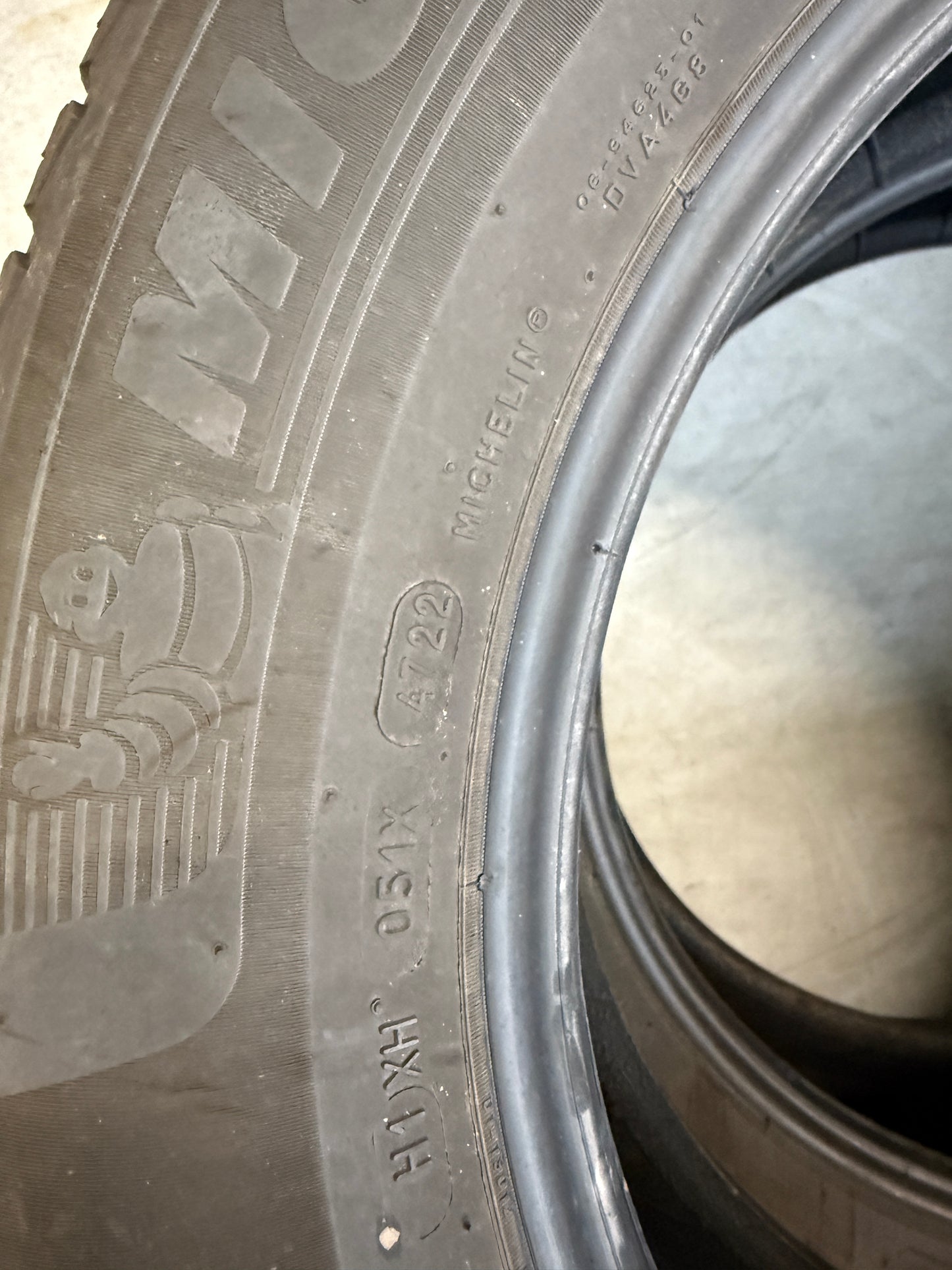 225/60/17 - 4 stagioni - Michelin - DOT 2022 - Usato