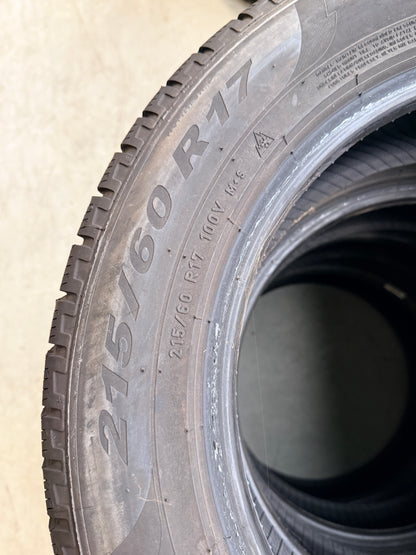 215/60/17 - Invernali - Pirelli - DOT 2021 - Usato