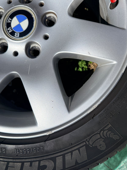 Cerchi + gomme 16” - BMW E46 - Originali - Usato