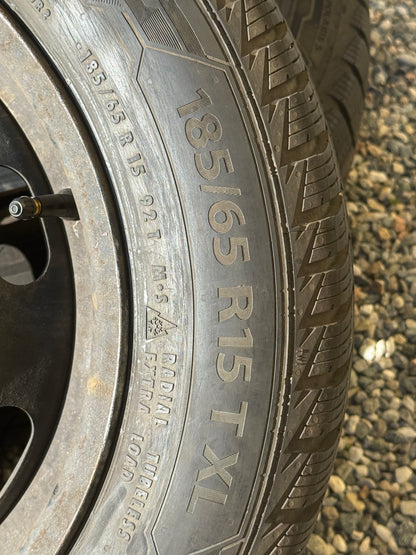 Cerchi e gomme 185/65/15 - Barum - Peugeot 208 - Usato