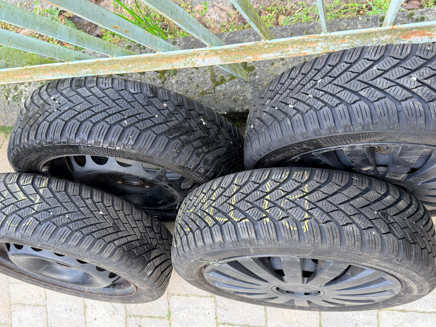Cerchi + gomme 15” - Toyota Aygo - Originali - Usato