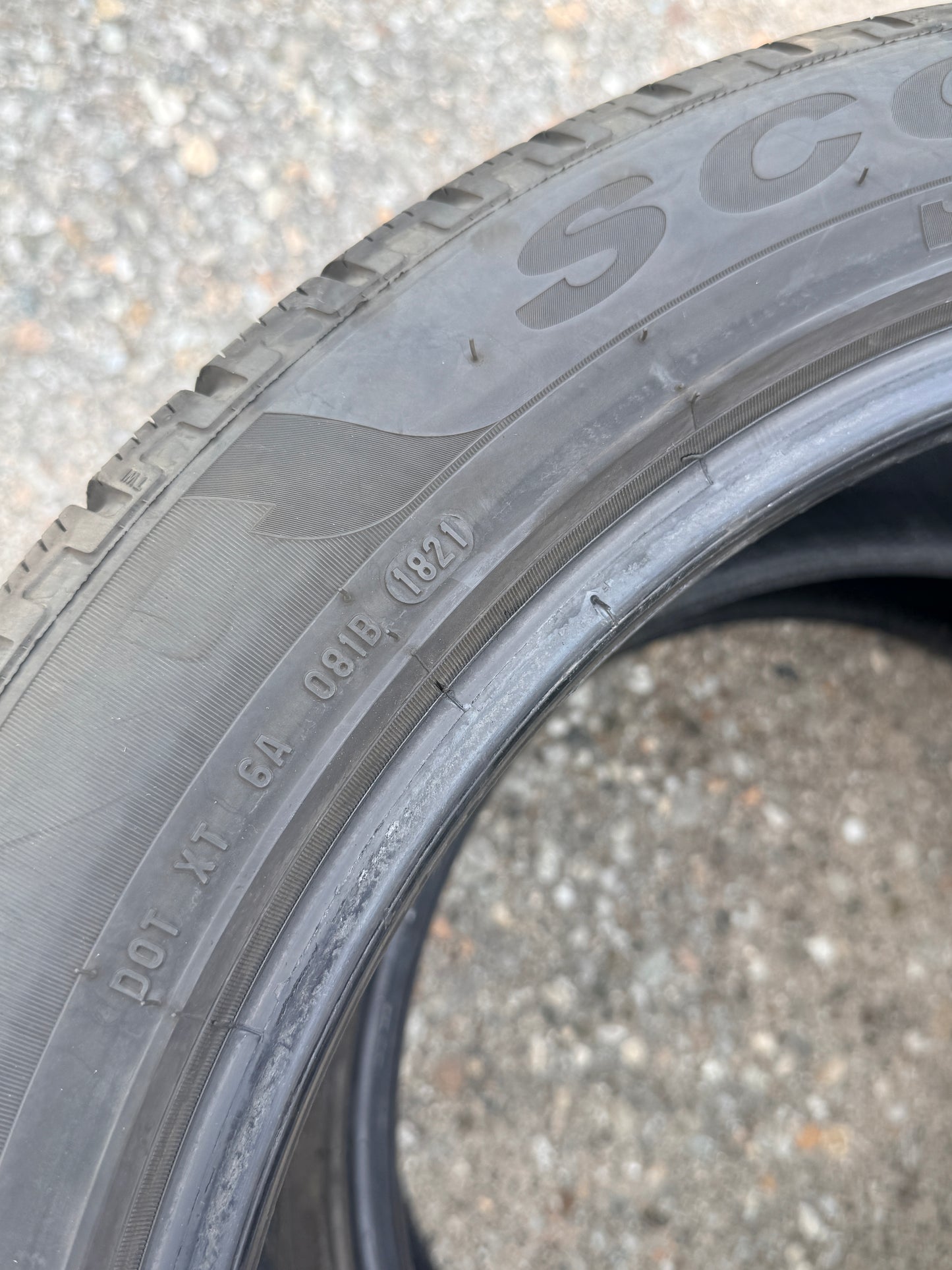 255/45/20 - Invernali -  Pirelli - DOT 2021 - Usato