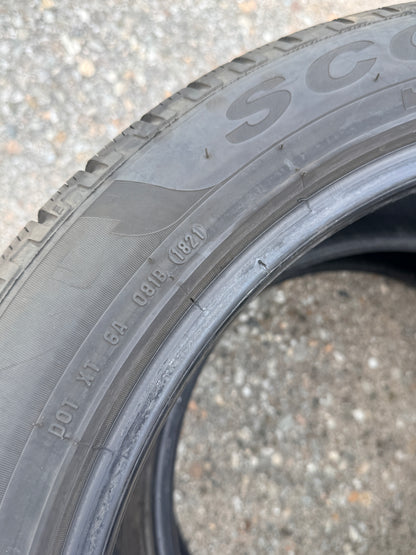 255/45/20 - Invernali -  Pirelli - DOT 2021 - Usato