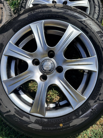 Cerchi + gomme 14” - Suzuki Swift II (ZC/ZD) - Stilauto - Usato
