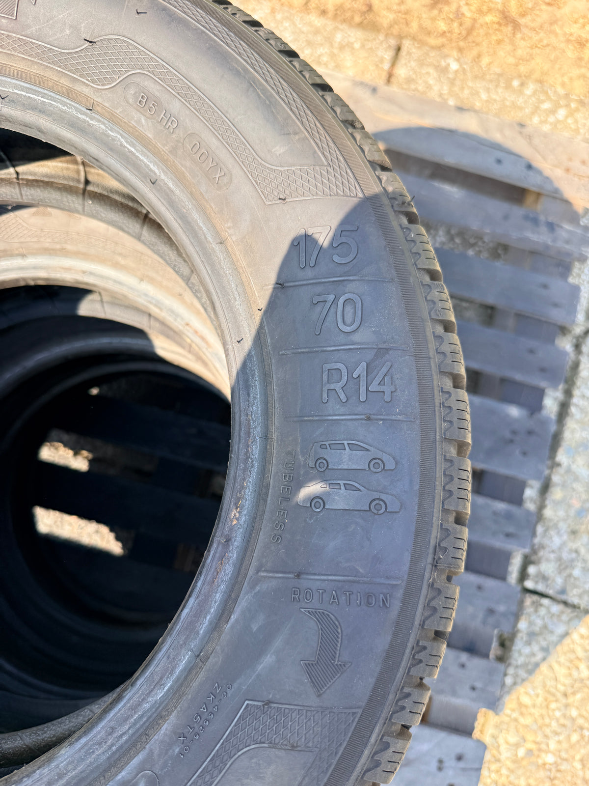 175/70/14 - Invernali - Kleber - DOT 2019 - Usato