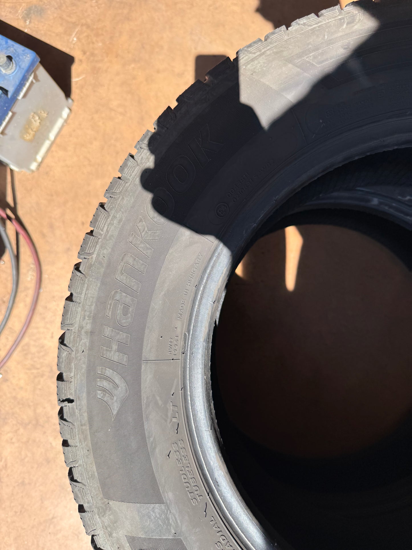 215/65/16C - Invernali - Hankook - DOT 2022 - Usato