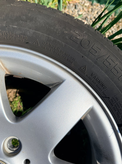 Cerchi + gomme 16” - BMW E46 - Originali - Usato