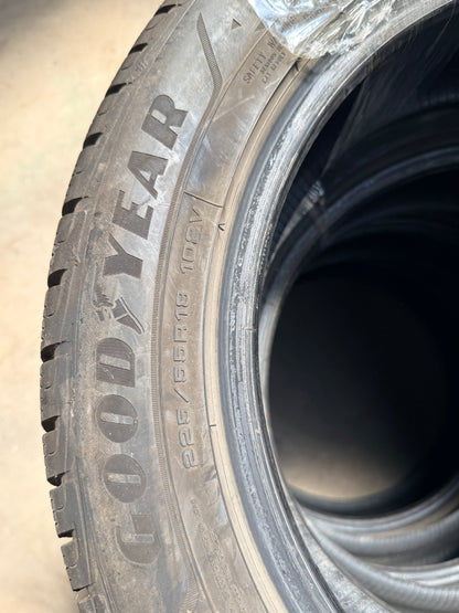 225/55/18 - Invernali - Goodyear - DOT 2024 - Usato