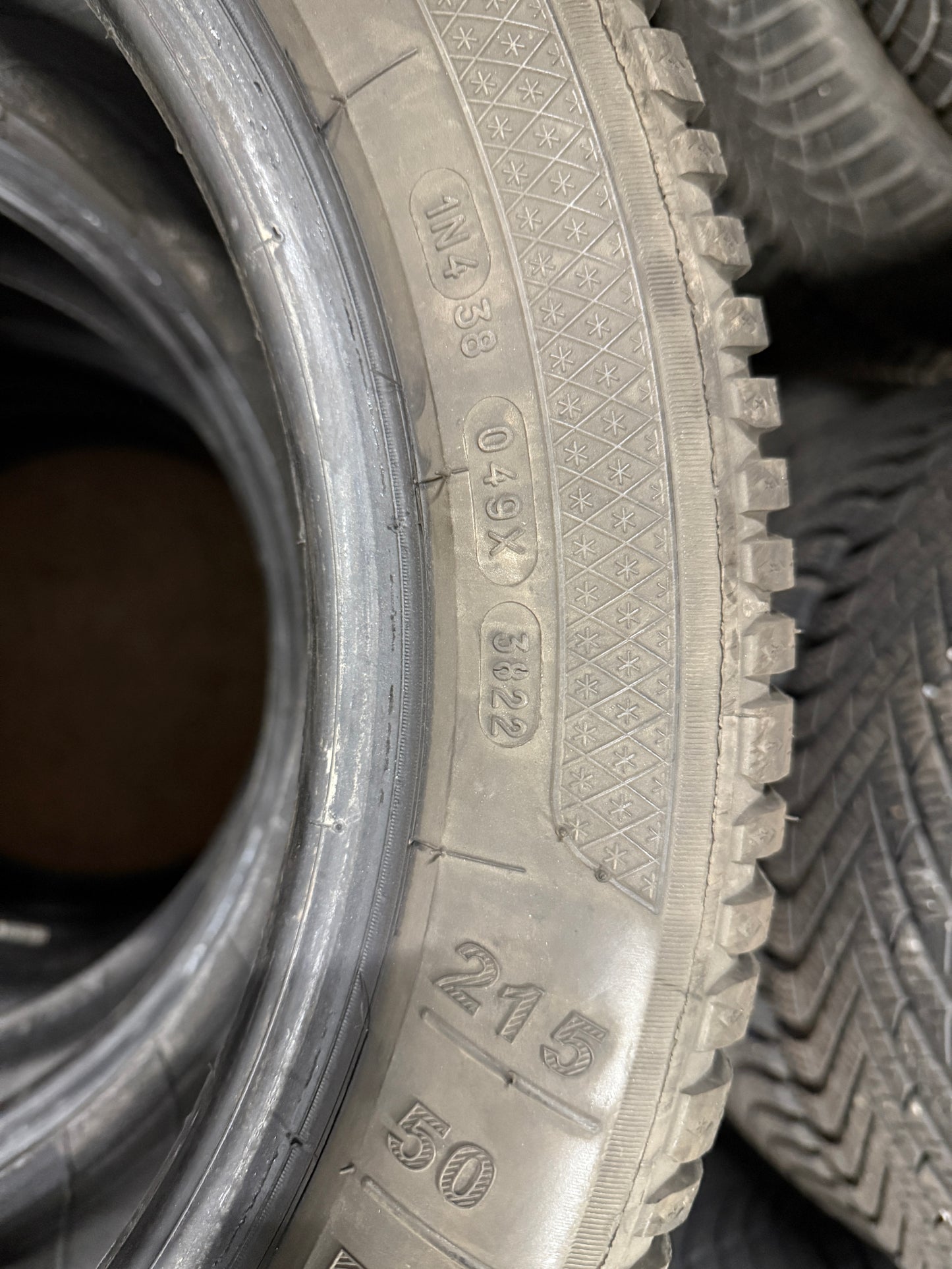 215/50/17 - Invernali - Kleber - DOT 2022 - Usato