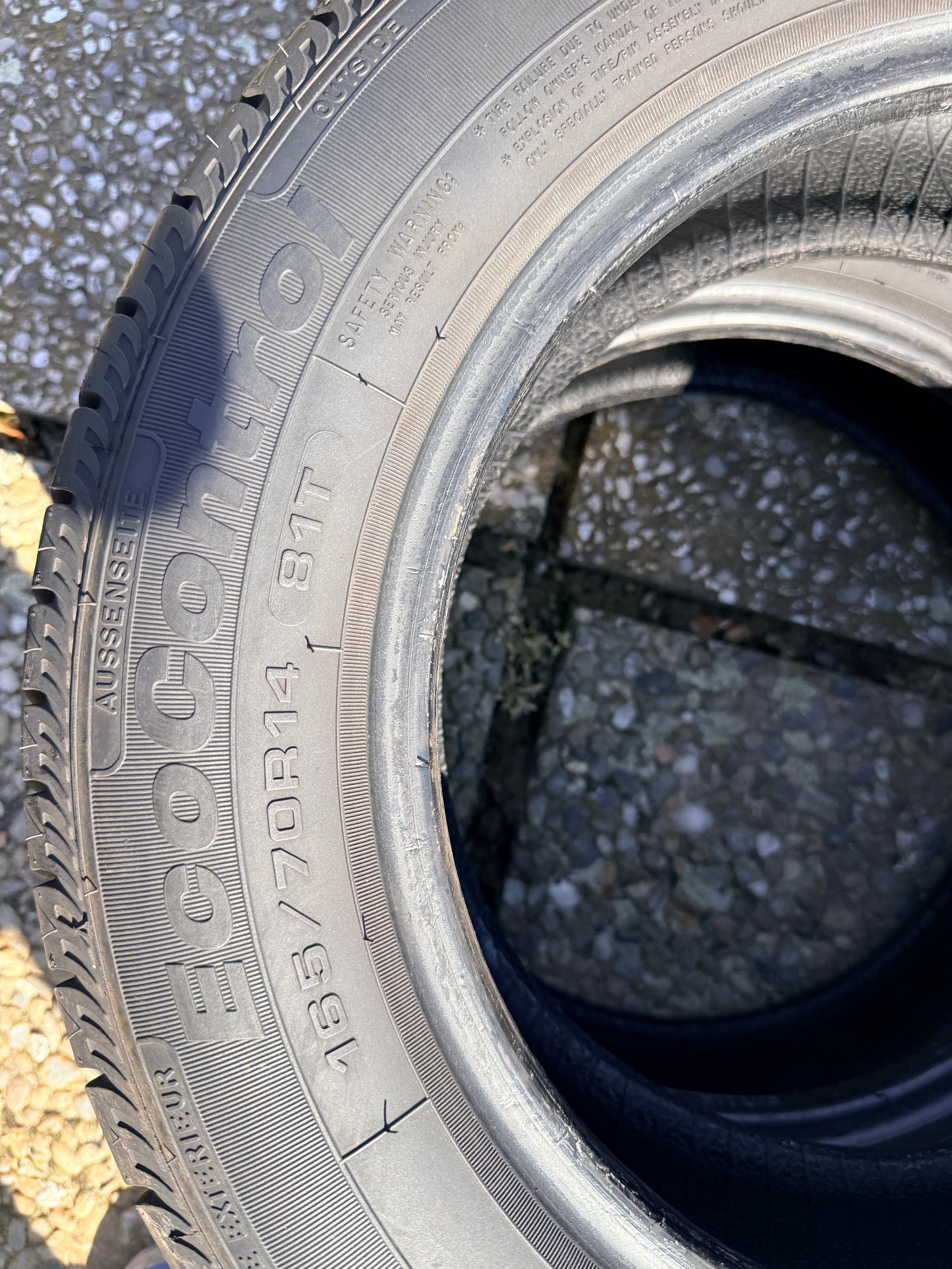 165/70/14 - Estive - Fulda - DOT 2016 - Usato