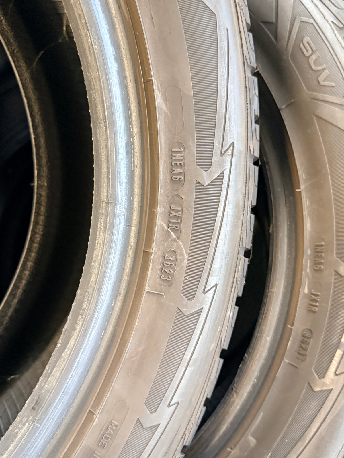 245/50/19 - Invernali - Goodyear - DOT 2023 - Usato