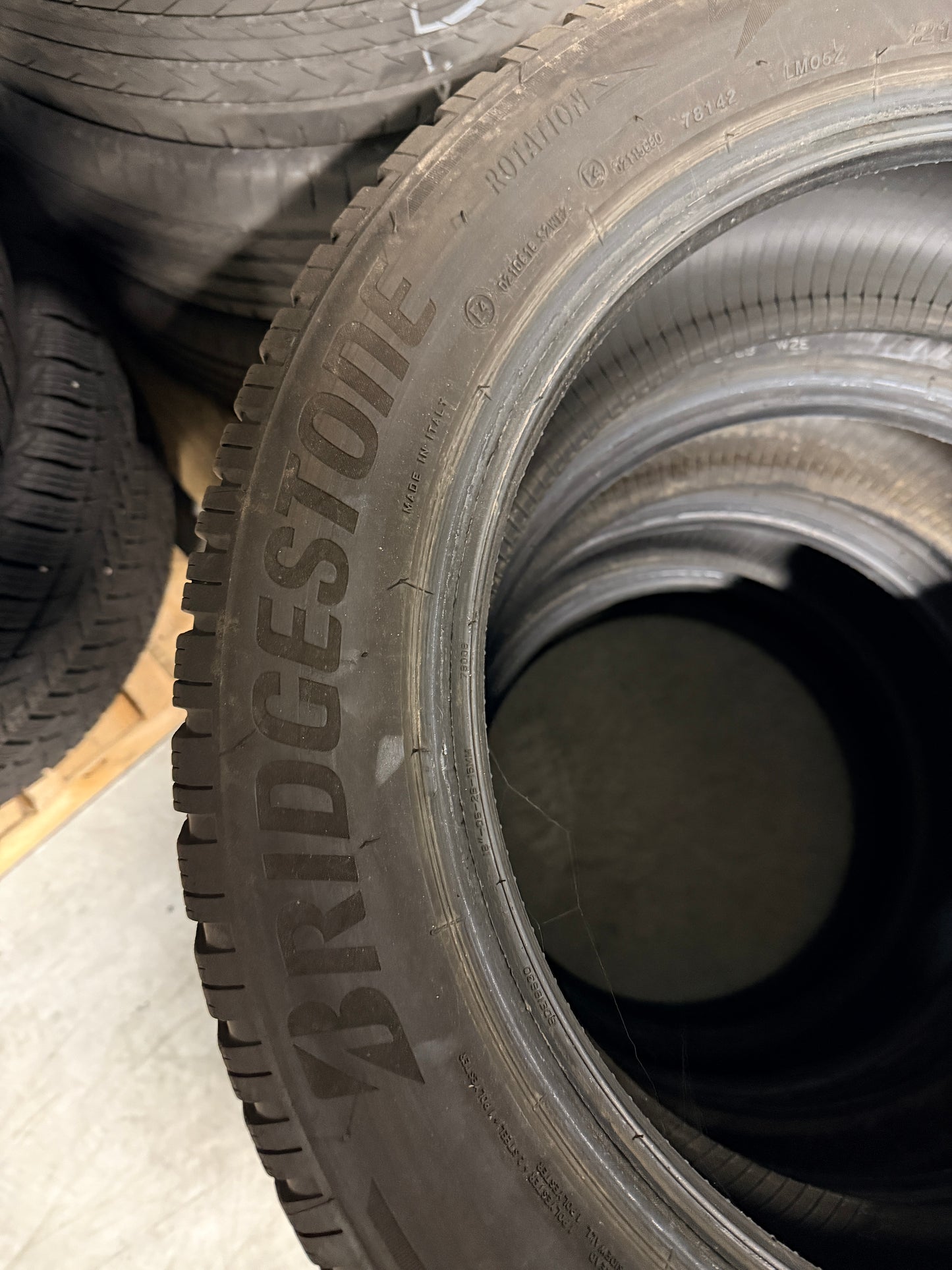 215/55/18 - Invernali - Bridgestone - DOT 2020 - Usato