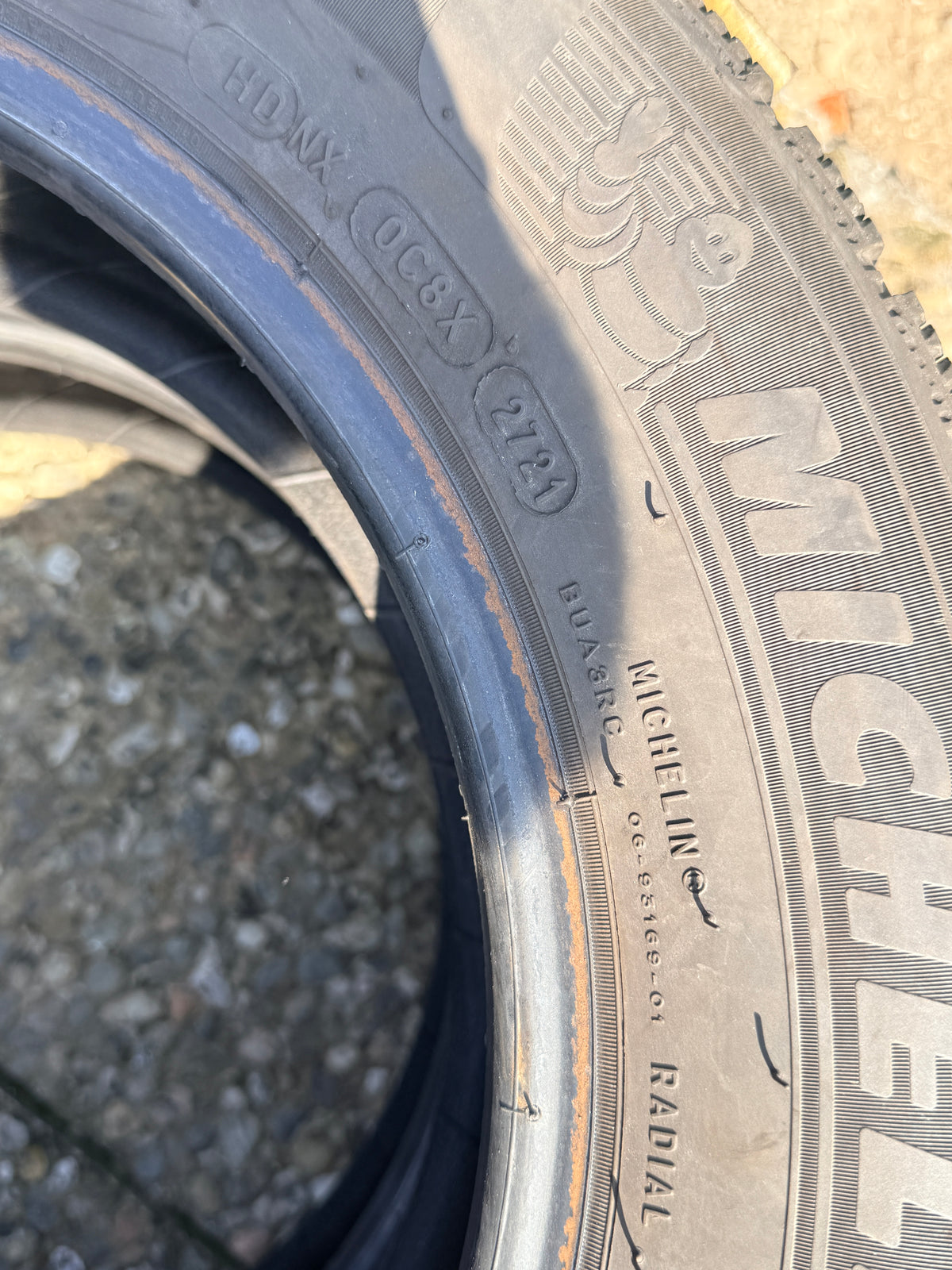 185/65/15 - Invernali - Michelin - DOT 2021 - Usato