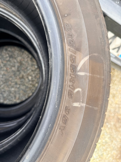 215/55/18 - Estive - Nexen - DOT 2023 - Usato