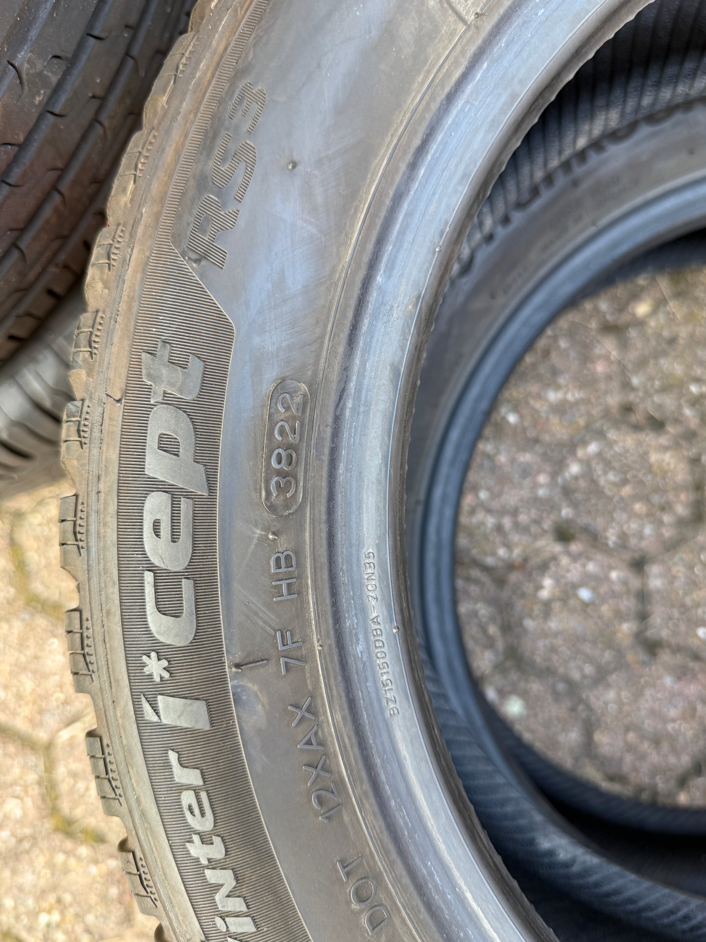185/55/15 - Invernali - Hankook - DOT 2022 - Usato