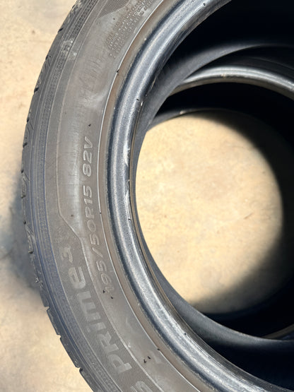 195/50/15 - Estivi - Hankook - DOT 2018 - Usato
