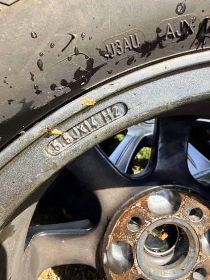 Cerchi + gomme 14” - Suzuki Swift II (ZC/ZD) - Stilauto - Usato