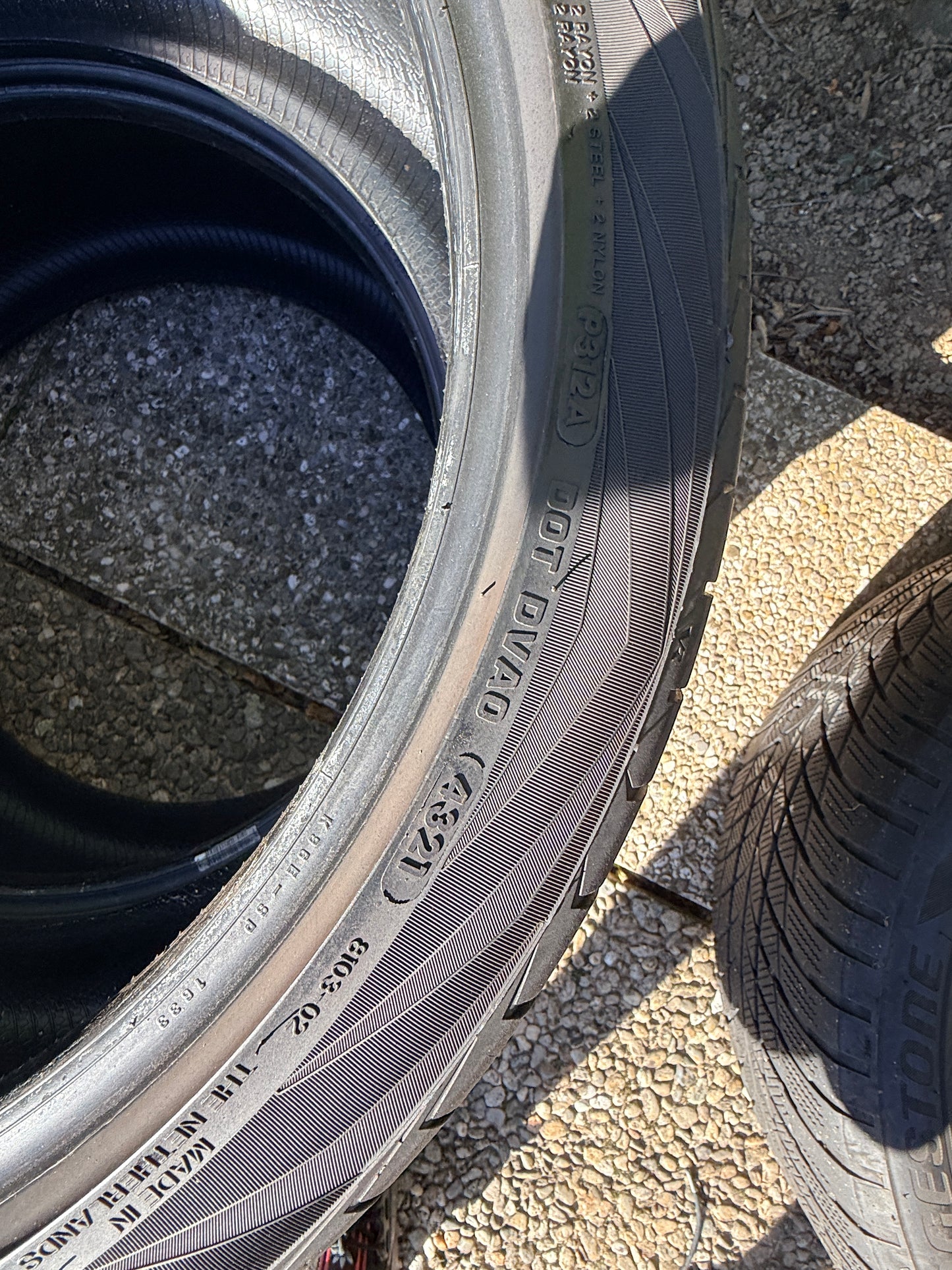 255/35/19-Estive - Vredestein - DOT 2021 - Usato