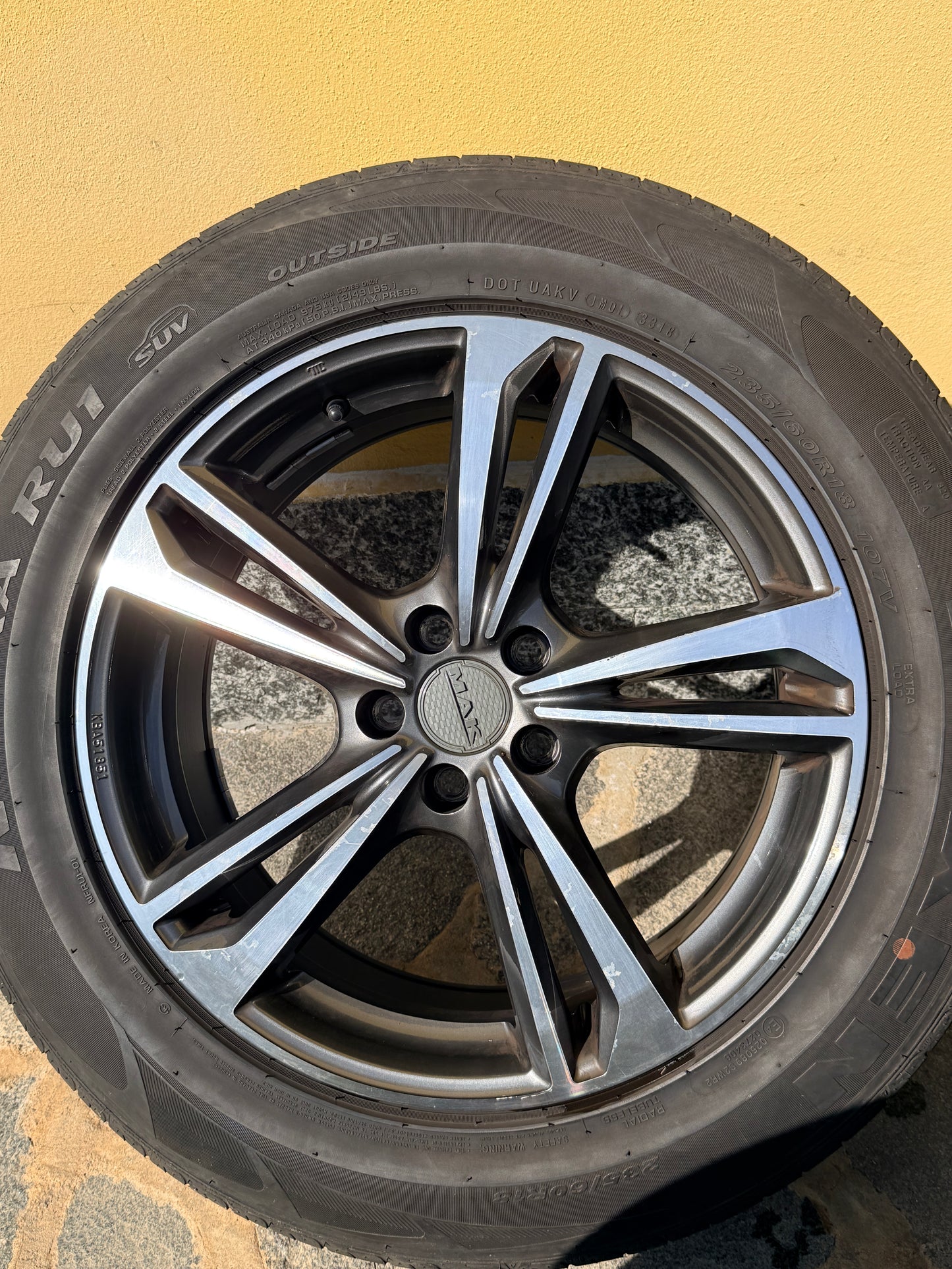 Cerchi + gomme 18” - Range Rover Evoque - MAK - Usato