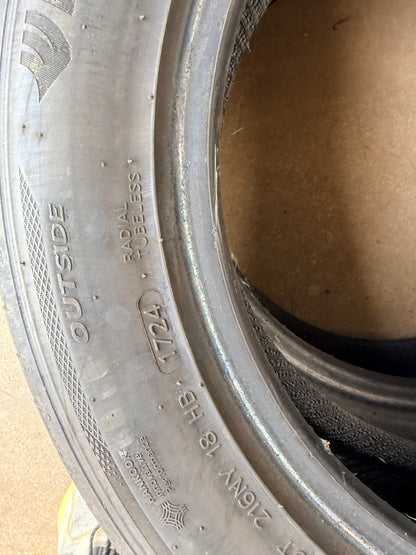 195/55/16 - Estive - Hankook - DOT 2024 - Usato