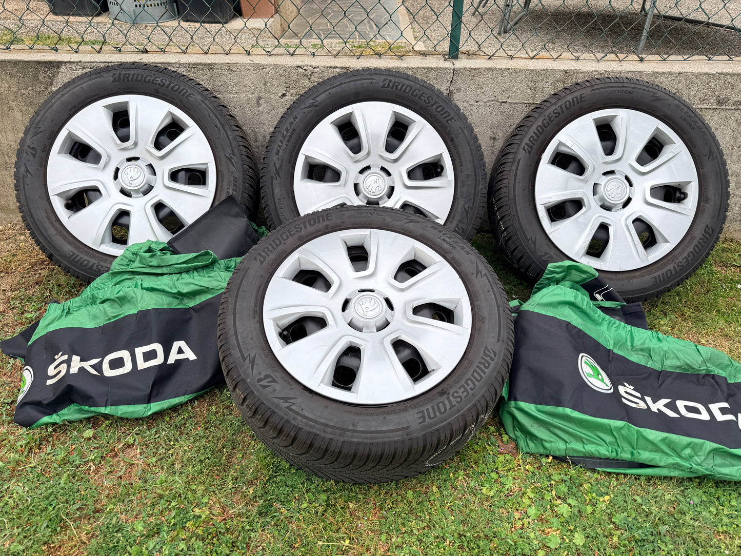 Cerchi + gomme invernali 16” - Skoda Scala/Kamiq - Originali - Usato