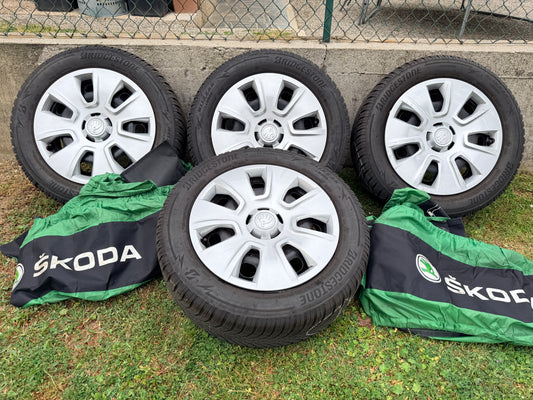 Cerchi + gomme invernali 16” - Skoda Scala/Kamiq - Originali - Usato