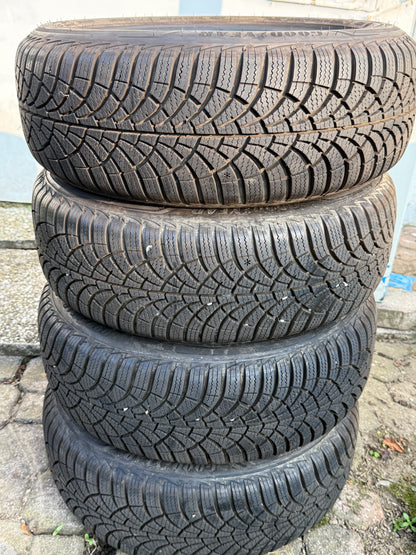 185/55/15 - Invernali - Goodyear - DOT 2021 - Usato