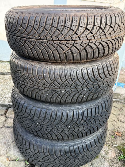 185/55/15 - Invernali - Goodyear - DOT 2021 - Usato