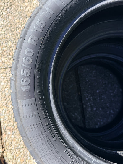 165/60/15 - Estive - Continental - DOT 2018/2020 - Usato
