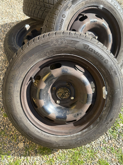 Cerchi e gomme 185/65/15 - Barum - Peugeot 208 - Usato