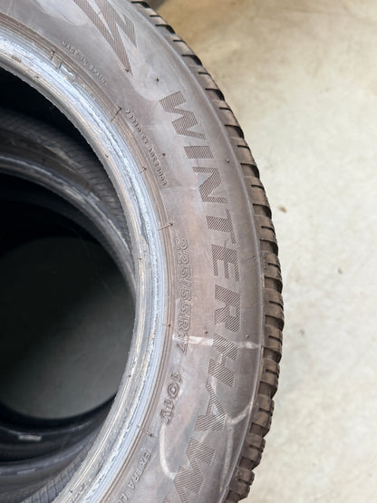 225/55/17 - Invernali - Firestone - DOT 2022 - Usato