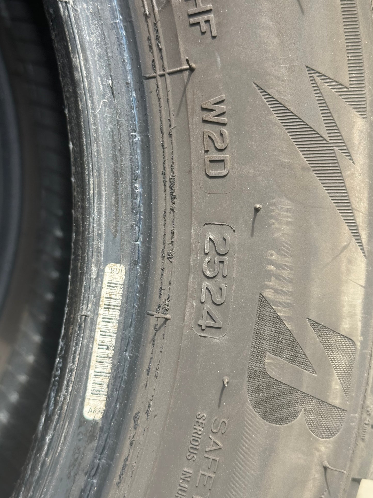 205/55/17 - Invernali - Bridgestone - DOT 2024 - Usato