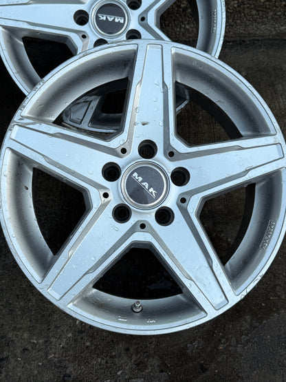 Cerchi 16” - Mercedes/BMW/VAG - MAK - Usato